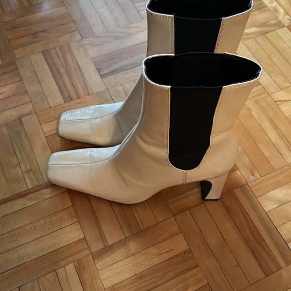 ZARA heeled ankle boots with side goring size 36 - Picture 7 of 11